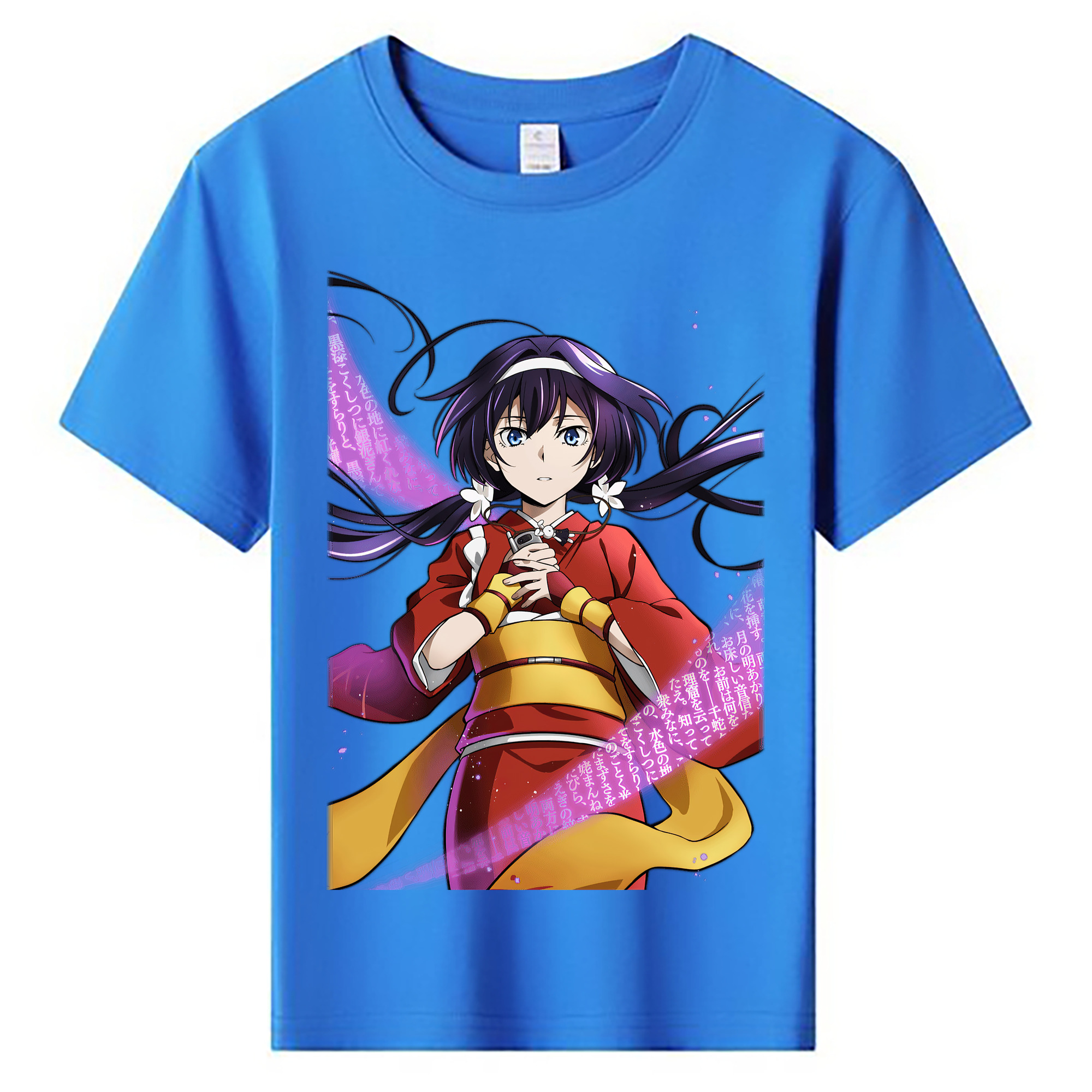 （画像用） 文豪ストレイドッグス Bungo Stray Dogs 綿100％キッズTシャツ（フロントプリント）